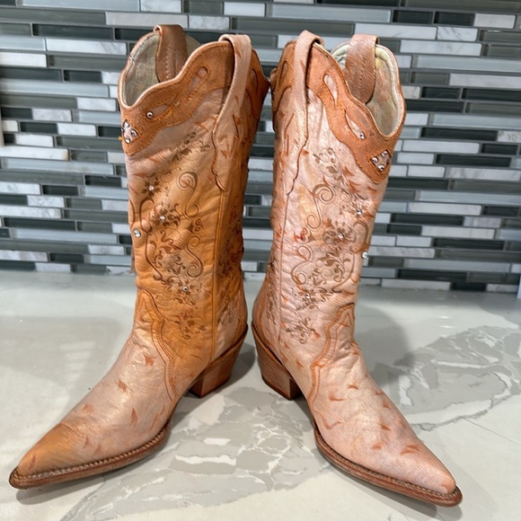 Frida cuadra Cowgirl boots, size 7 1/2 - Picture 4 of 16